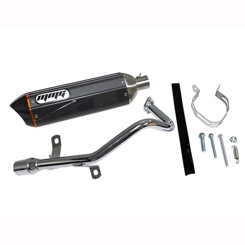 Mmg exhaust system muffler - exhaust,