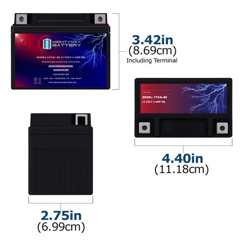 Mighty max ytx4l - max, ytx4l-bs