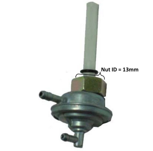 Fuel valve nut 13mm fine - fuel,