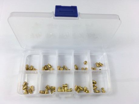 50cc qmb139 cvk main jet - 50cc, set