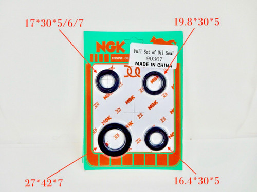 50cc oil seal kit - seal,
